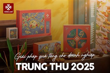 Quà tặng doanh nghiệp Trung Thu 2025: Trọn vị tinh hoa từ Hồng Lam